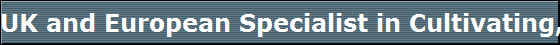 UK and European Specialist in Cultivating, Importing and Wholesale of freshwater pearls